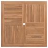 Garden Dining Set Brown Solid Teak Wood