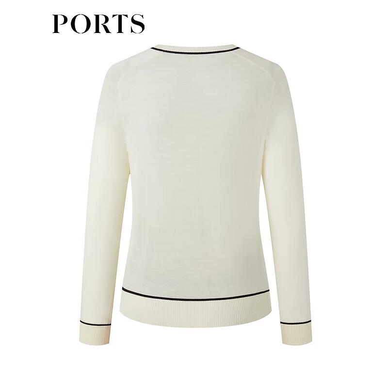 Ports Women's Logo Jacquard Knit Sweater