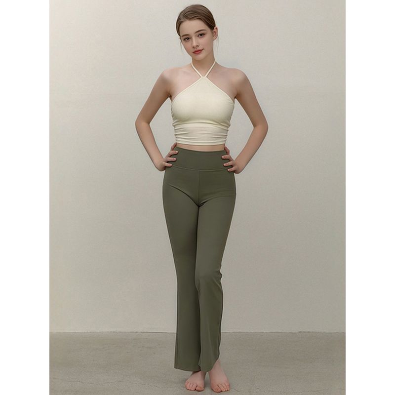 Fairy Hanging Neck Strap Backless Fitness Yoga Bra Women Sexy Tight Wrap Sports Top Vest Korean Style Elastic