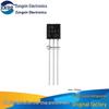 20-Piece 2N5551 TO-92 NPN Transistors, 160V/0.6A, Copper Pins