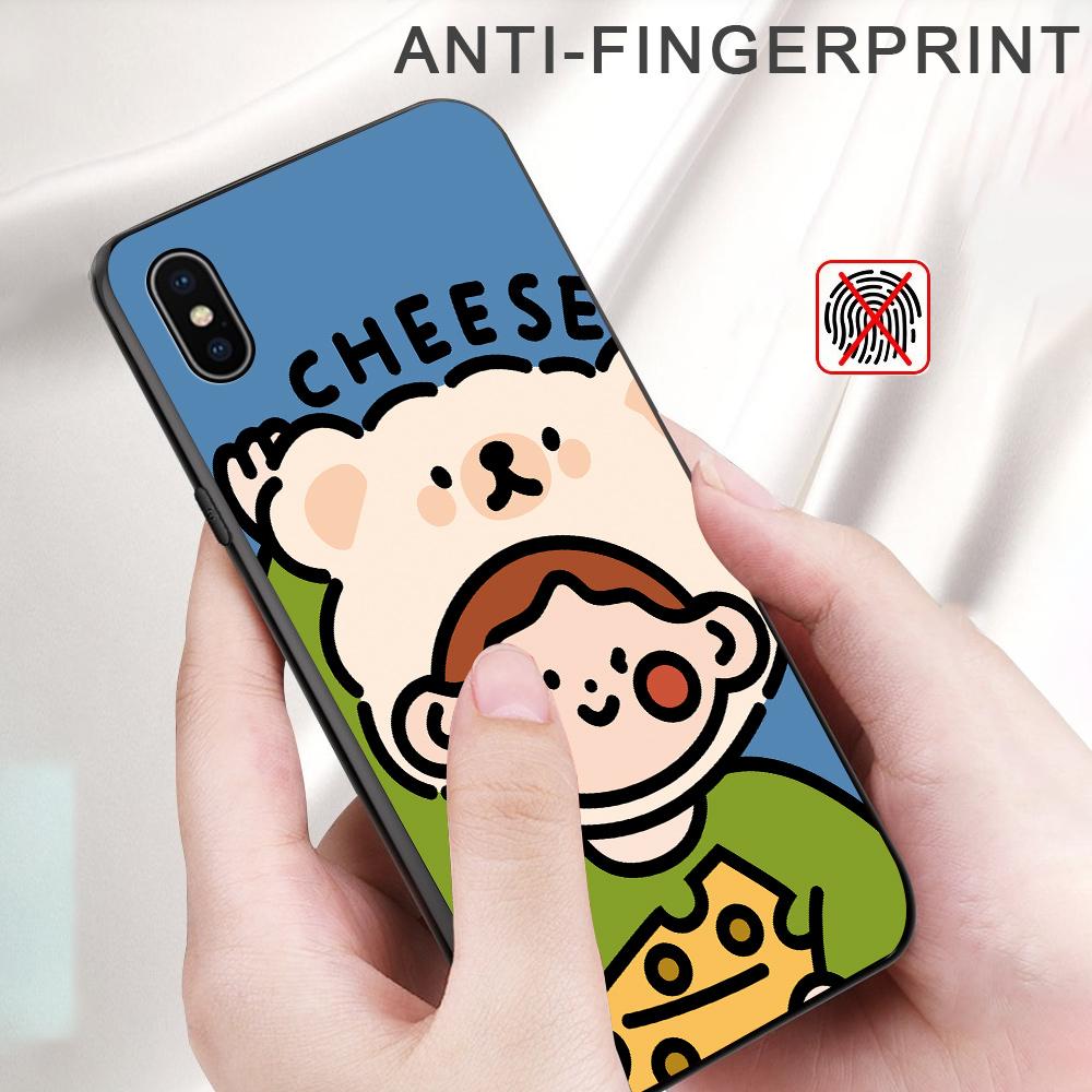 Painted Pattern Phone Case Shockproof Soft Silicone TPU Protective Phone Casing for Samsung Cover