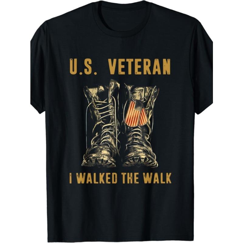 Men s USA I Walked The Walk T-Shirt S