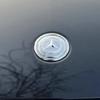 hzrm1 45mm Car Front Emblem Badge Modified Bonnet Chrome Hood Cover for Mercedes Benz W203 W204 C E S Class W210 W211 W220