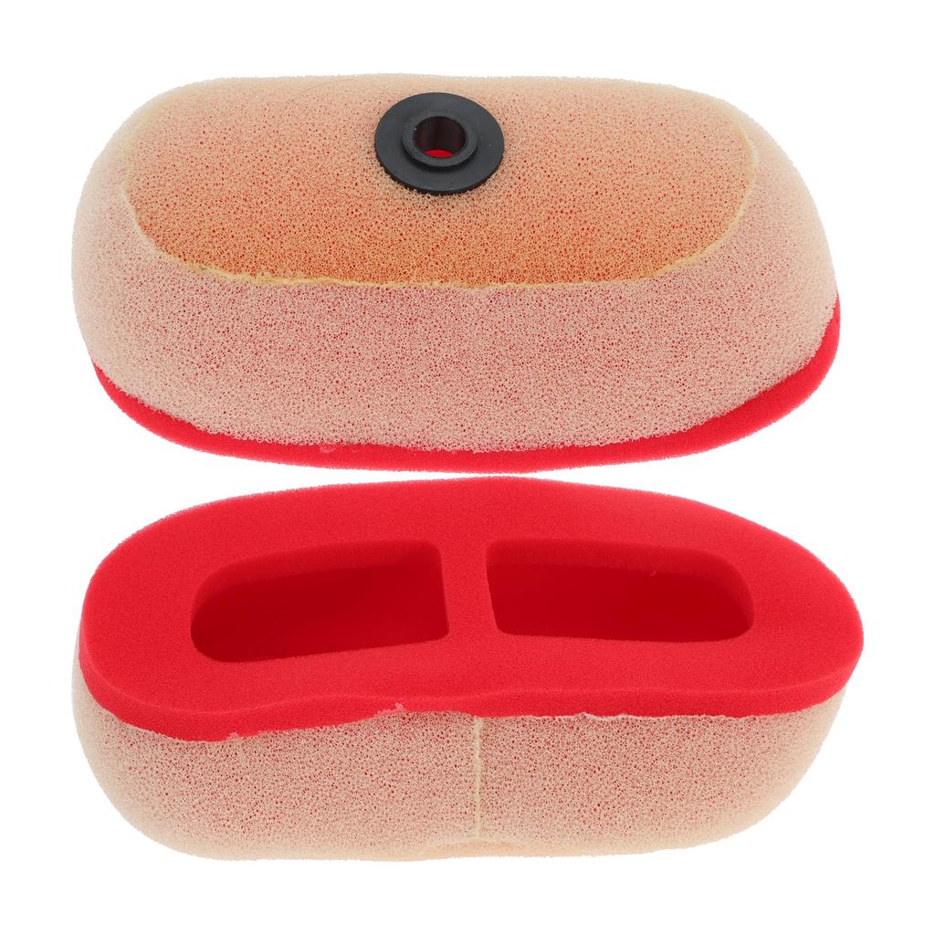 BULLSPANN Motorcycle Air Air Filter Air Element Air Filter Foam Pad for Honda XR600 XR400 XR250R XR650 Red White