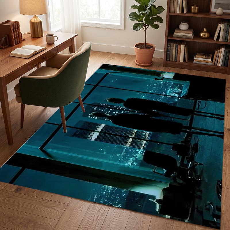 Fight Club (1) Office Rug Elegant Floor Rug for Office Living Room Bedroom and Indoor Home Spaces