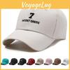 Mount Embroidery 7 Green Baseball Cap Peaked Caps Outdoor Sun Hat Gift Casual