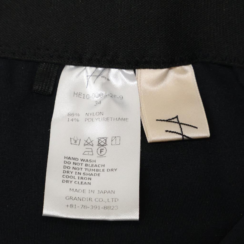 HEVE [Dobrý stav] HE10-0006-F2 Všestranné kalhoty / Spodky 34 černáPoužité