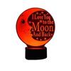 Neue LED 7 Farben wechselnde 3D-Nachtlicht-Tischlampe, USB-Lampe, Acryl, Mondnacht-Design