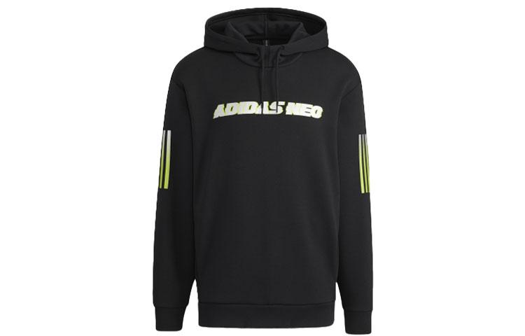 

Adidas Neo Sweatshirts Men s Black Hooded Moderate Regular H45192 L