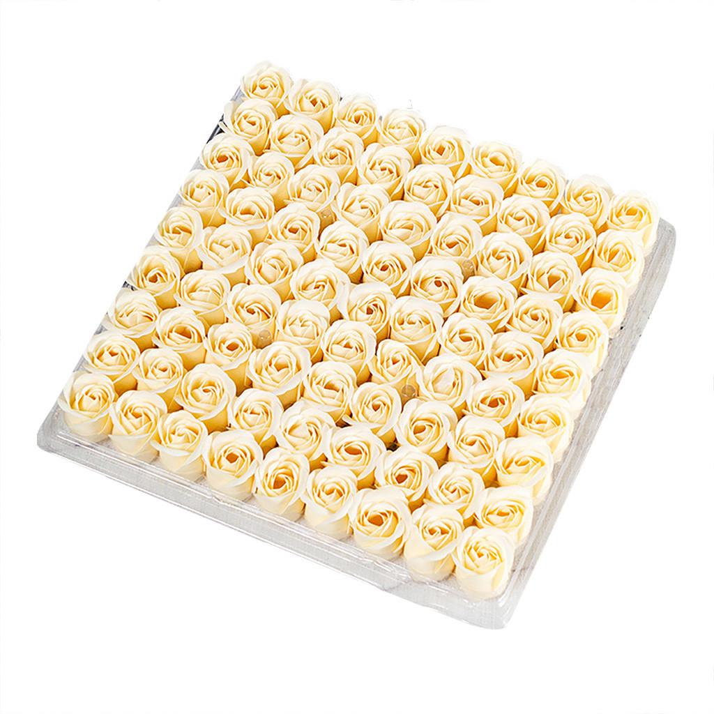 Rose Soap Flower Head Three-layer Without Base Simulation Rose Eternal Flower