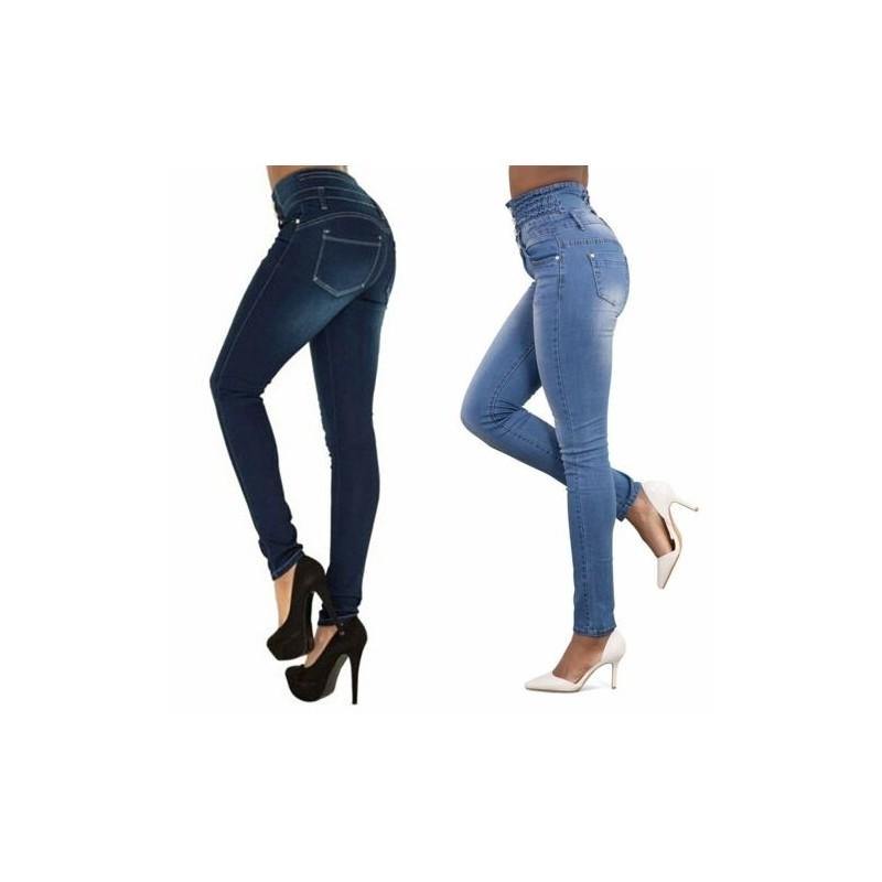 Premium Quality Women High Waist Skinny Pencil Denim Jeans For Stylish Comfort