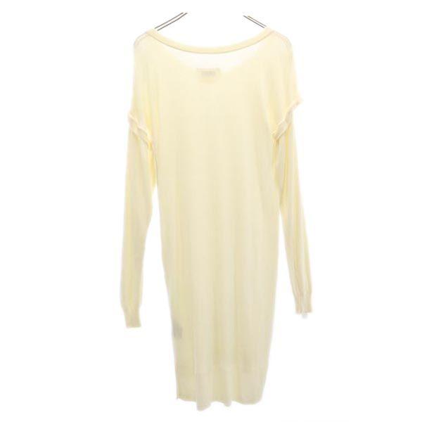 MM6 Long sleeve knit one piece S White system Martin Margiela Tunics Women Used