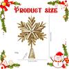 Christmas Tree Topper Funny Versatile Creative Easy to Use Classic Reusable Ornament for Festival Outdoor Photo Props Home Party