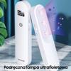 Lampa dezynfekująca UV-C USAMS ręczna mini biała