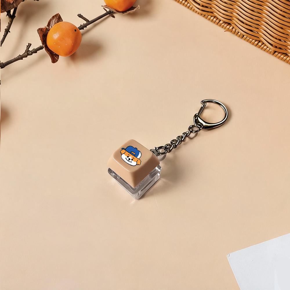1 st Kpop ENHYPEN ENCHIN Schattige Mechanische Toetsenbord Toetsdop Sleutelhanger Jungwon Jay Jake Sunghoon Sunoo Ni-ki Creatieve Tas Hanger Fans Cadeau