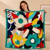 yangyizhi Large Square Headscarf, Simulated Silk Satin Fabric Scarf, Vibrant Floral Print Neck Multi-Purpose Turban Scarf Shawl Hair Tie
