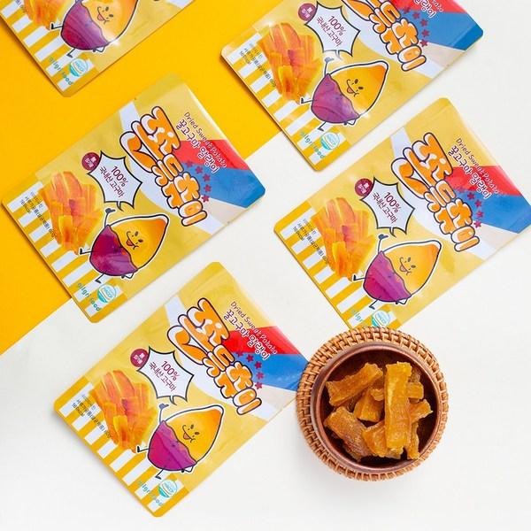 [Launch Special Price] Chewy Chewy Dried Sweet Potatoes Domestic Moist Banshee Beniharuka Roasted Sweet Potatoes, 60g, 10 pieces, Korean nuts