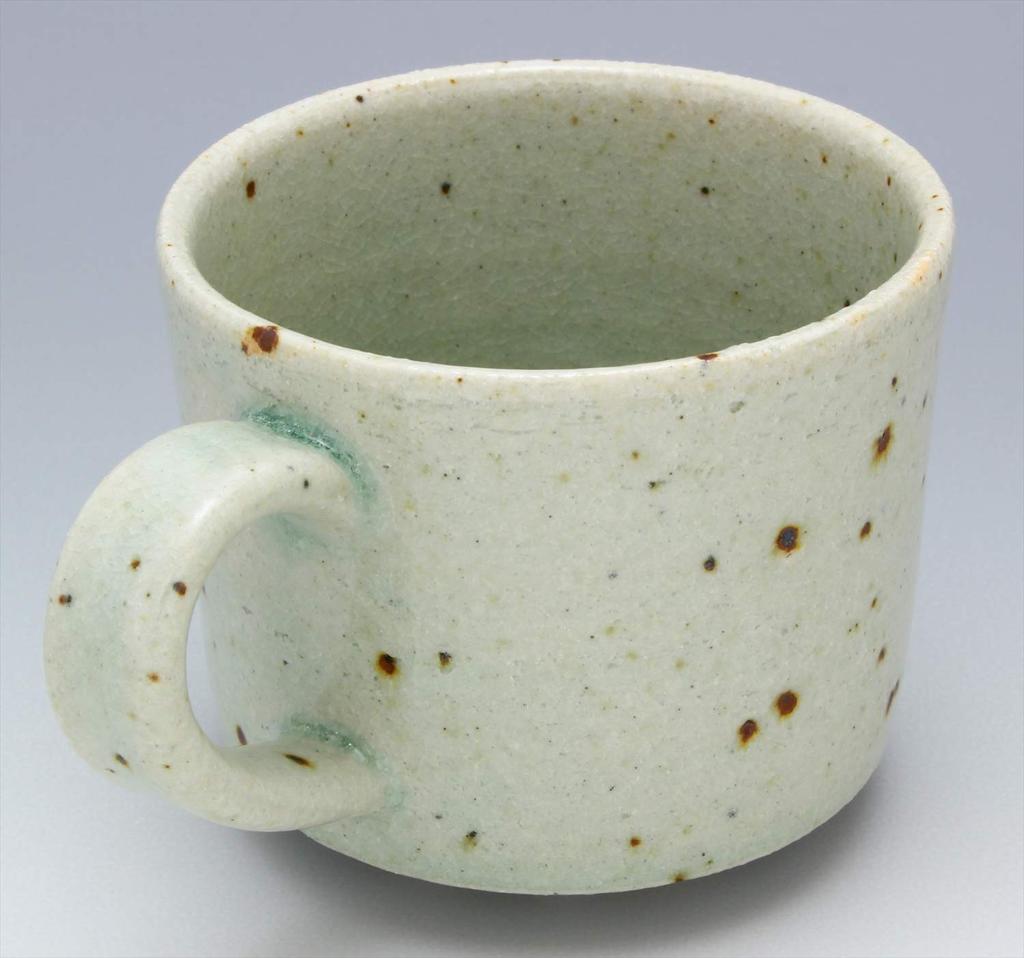 Utsuwa Roan Dotted Mug, 260ml, Seto Ware, by Rie Kato