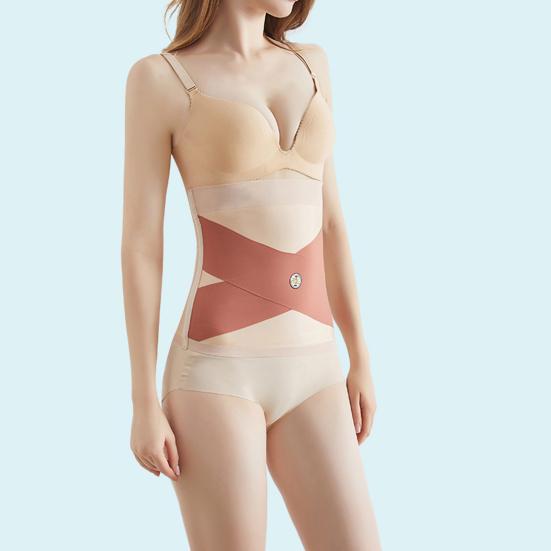 Women Belly Belt Support Strap Sleeveless Corset Waist Slimming Belt Adjustable Abdominal Control Training Band for Daily Wear Running And Dates