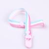 Popular Toddler Hot New Leash Strap Chain Fashion Cute Dummy Pacifier Soother Baby Kids Universal Clip Cartoon Gifts Nipple 1pcs Holder