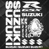 Stickers GSXR Logo Motorcycle Tank Helmet Emblem Decals Set