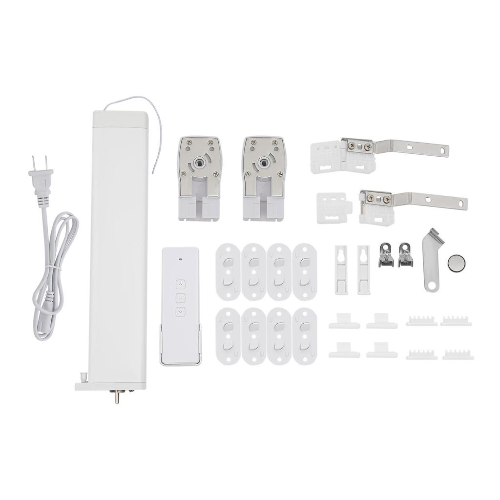 Motorised Curtain Rail w/Remote Control for I&U Rail Curtain Tracks Maximum Load 40kg/88.18Lbs Applicable 2.16-4.2m/7.08-13.78Ft