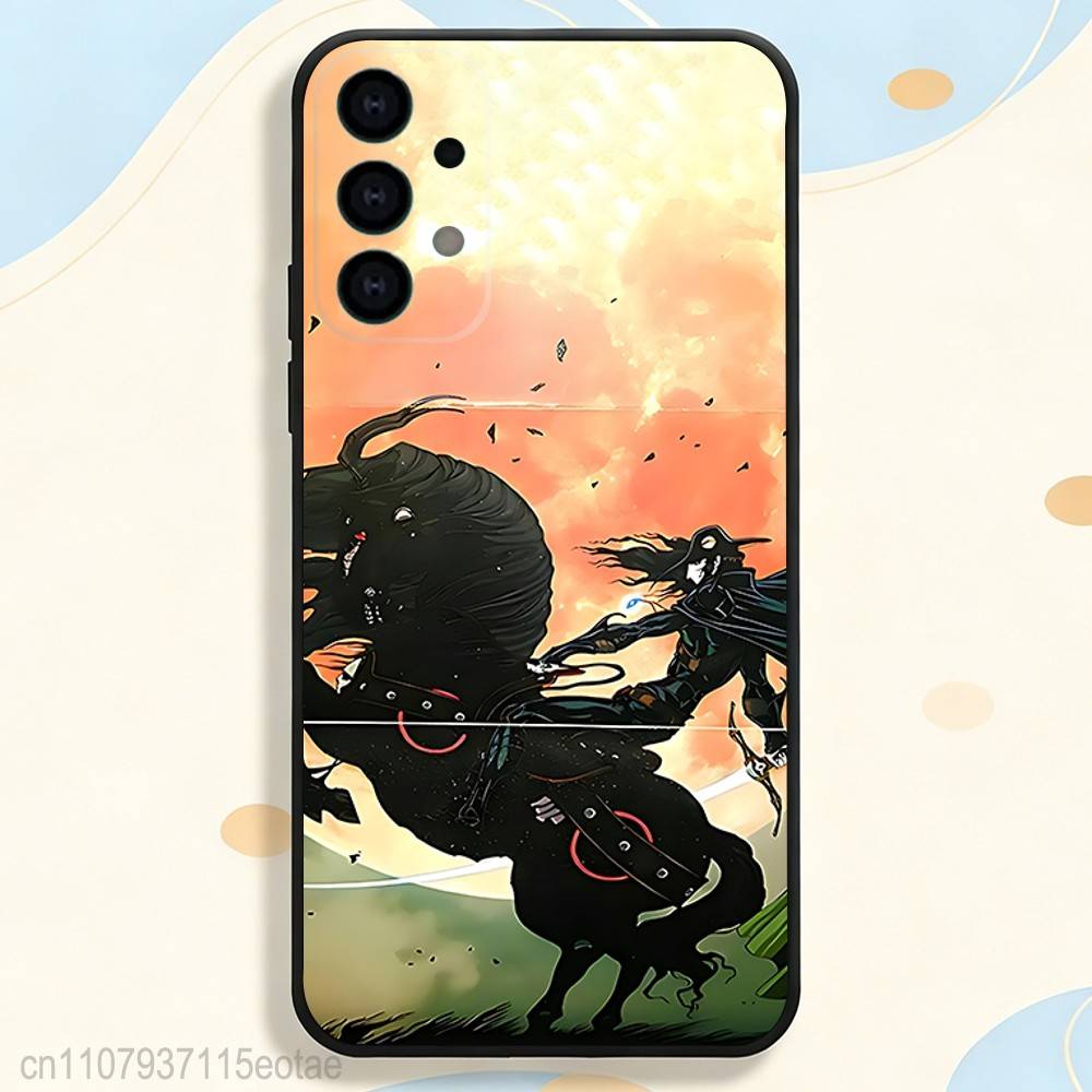 V-Vampire-H-HunterS D Phone Case for Samsung S Series S21 S22 S23 S24 S25 S26 FE Plus Ultra TPU Soft To Skin-friendly Case