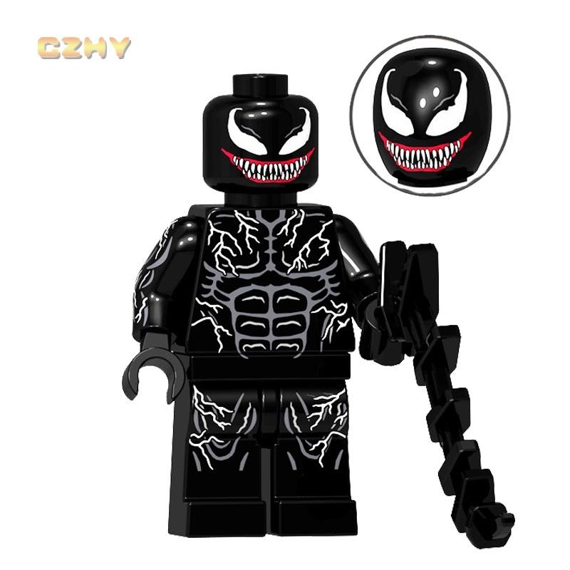 Pink Deadpool Minifigures Lego Venom Batman Blocks Toys