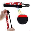 4PCS Football Themed Headbands Elastic Workout Sweat Headbands For Men Women Fitness Running Soccer Festival Celebration