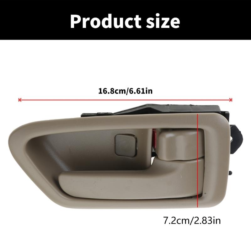 Easy Installation Door Handle Corrosion Resistant Enhancing Grip for 69205AC010 Seamlessly Blends with Auto Car Interior