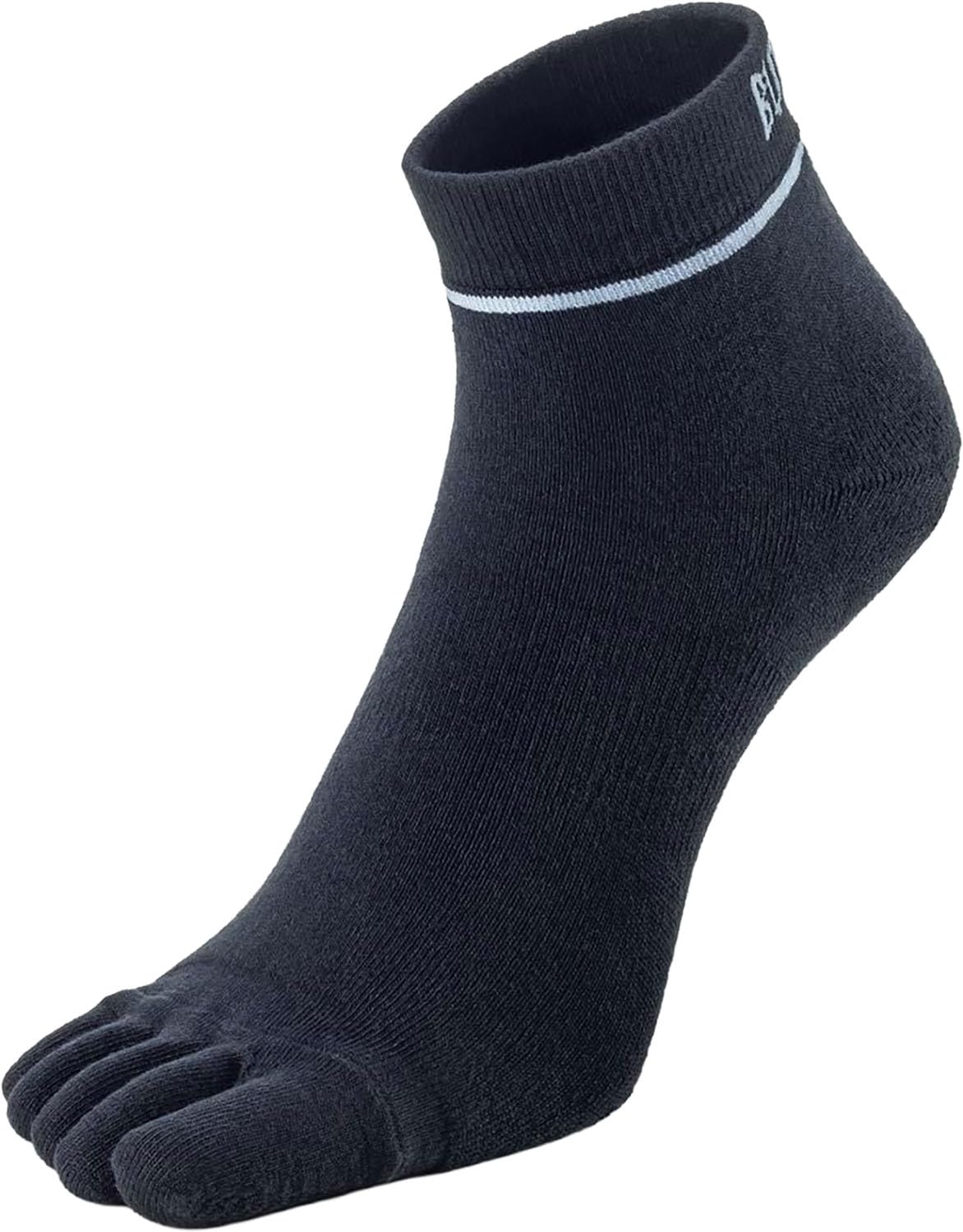 Table Tennis Antibacterial and Normal BTY Socks Size M 92580 [Butterfly] Socks, Deodorizing, Five-Finger Socks, Length, Five-Finger II, Black, чёрный