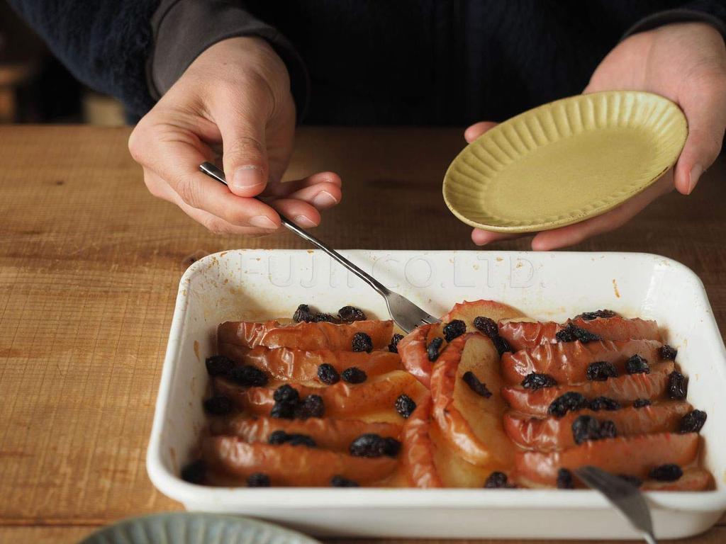 Nodahoro Enamel Cooking X X Made In Tray, Heat-Resistant, 18-Piece Capacity, 26.6 21.2 3.8 Cm, White, Japan, VA-18W