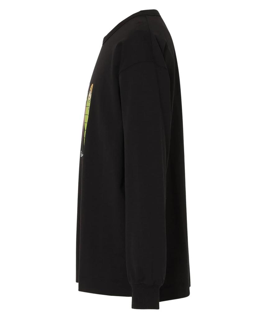 NANGA ECO HYBRID L/S TEE/3SLB N2530-1L063Z (XL, Black)