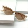 1pc Chic Women's Cat Eye Fashion Glasses  Anti-Reflective PC Lenses Durable Plastic Hinges Fashion Accessory for Casual Attire