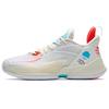 Light Horseman 3 Nitrogen Technology Mid Top Performance Basketball Shoes Men's White Red Blue 112231108-3
