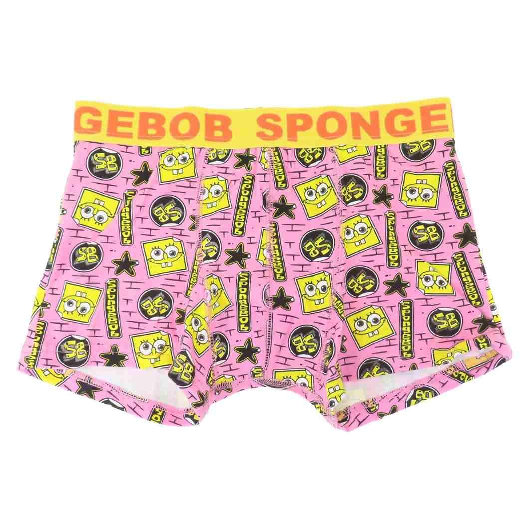 

Small Planet Spongebob Boxer Briefs, Spongebob Face Pattern PK, Size M