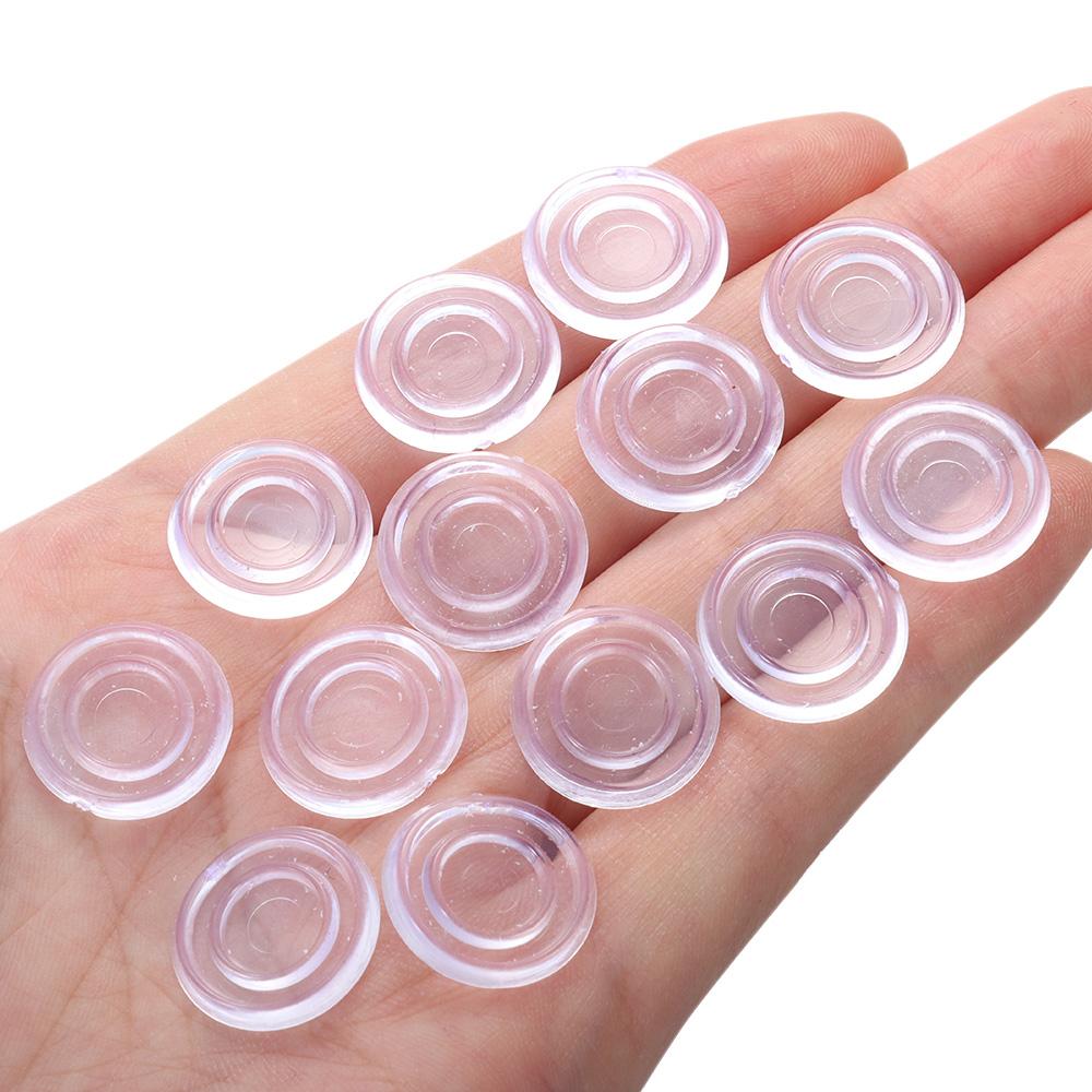 Clear Glass Table Top Anti Slip Pads Round Under Glass Pads Anti Slip Glass Table Top Bumpers