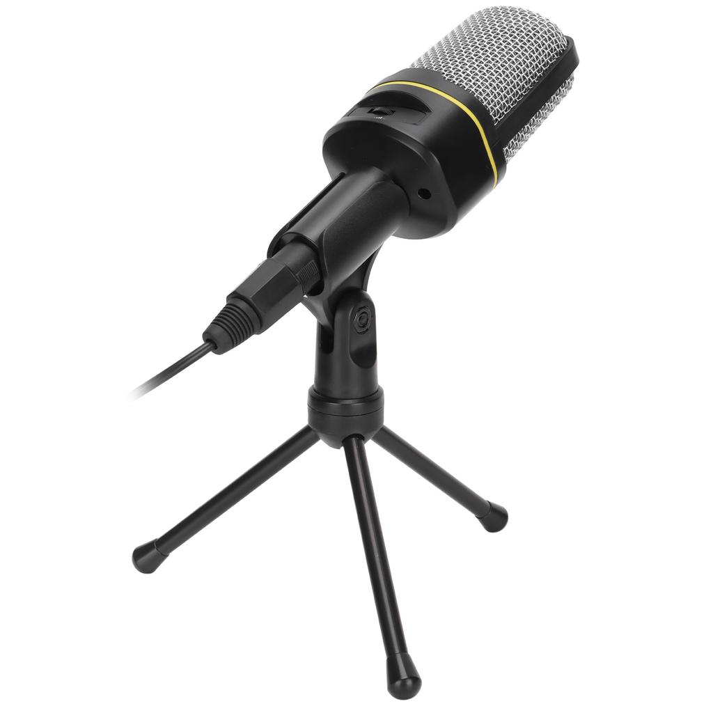 Recording Microphone Professional Condenser Microphone with Tripod for Broadcasting Conferencing