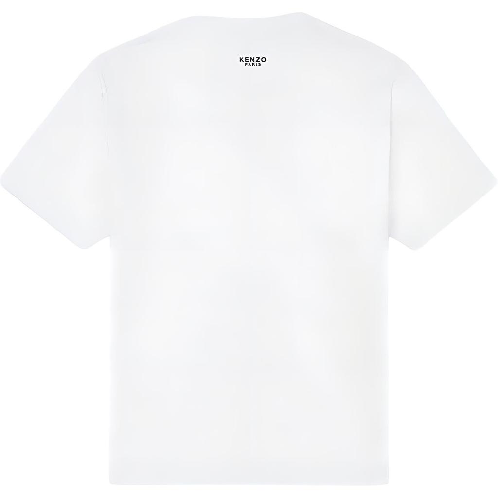 KENZO Boke Flower Embroidered Crewneck T Shirt FE65TS4744SG-02