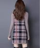CARLIE KLOSS Sexy Knit High Long Mini Bodycon Size L Women's Korean-Style Dress, Neck, Sleeves, Dress, Dress, Brown,