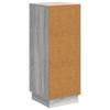Sideboard Grey Sonoma 33 X 34.5 X 87 Cm Engineered Wood