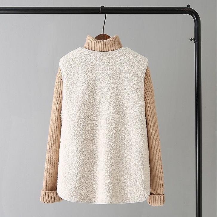 Dimanaf 2025 New Short Jacket Vest Autumn Sleeveless Coat Buttons Women Solid