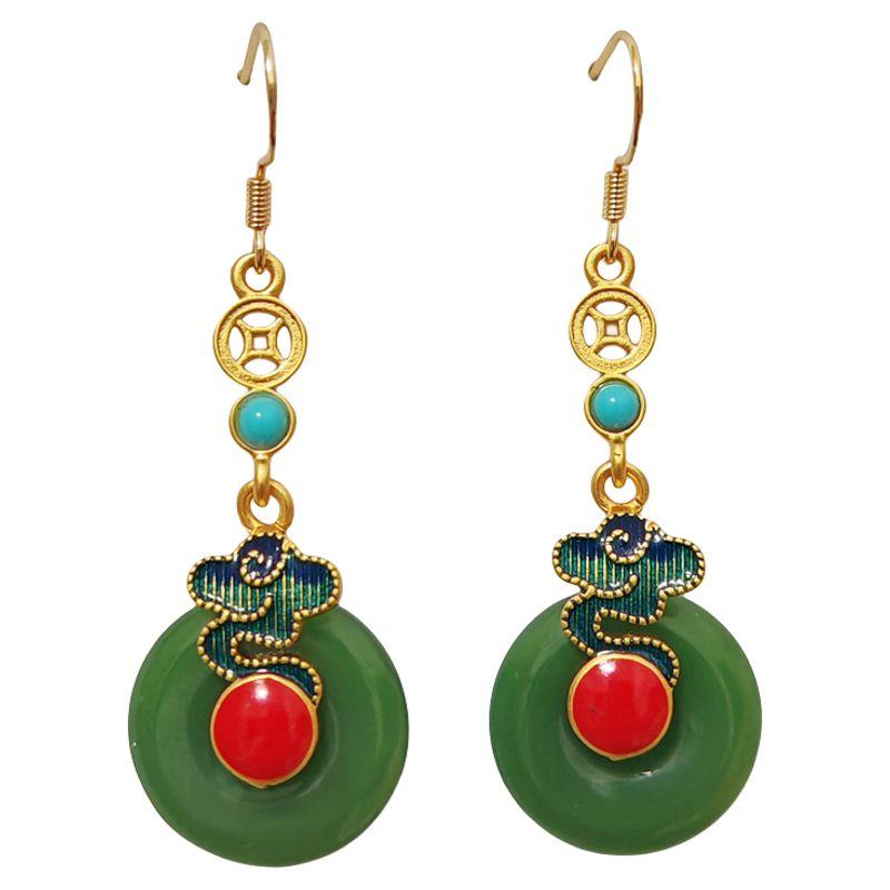 Dojimmy Chinese Style Han Chinese Clothing Jewelry Earrings
