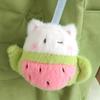[Doll Keyring] Watermelon Cat Teapot