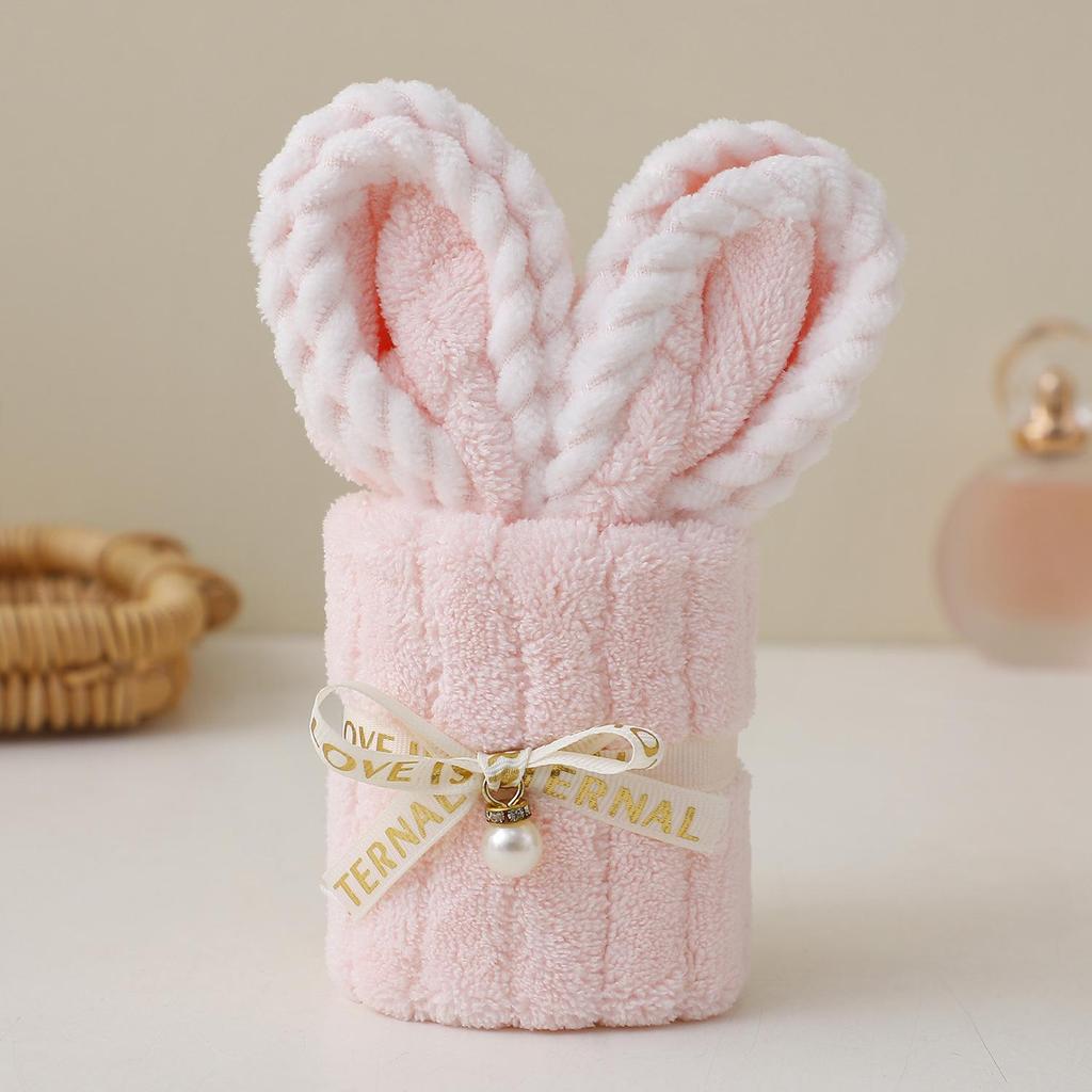 Charming Rabbit Towel - Cute Birthday, Wedding, Kindergarten Gift