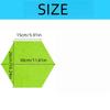 6pcs Hexagonal Self-adhesive Acoustic Panels Sound Proof Foam Panels To Absorb Noise Eliminate Echoes