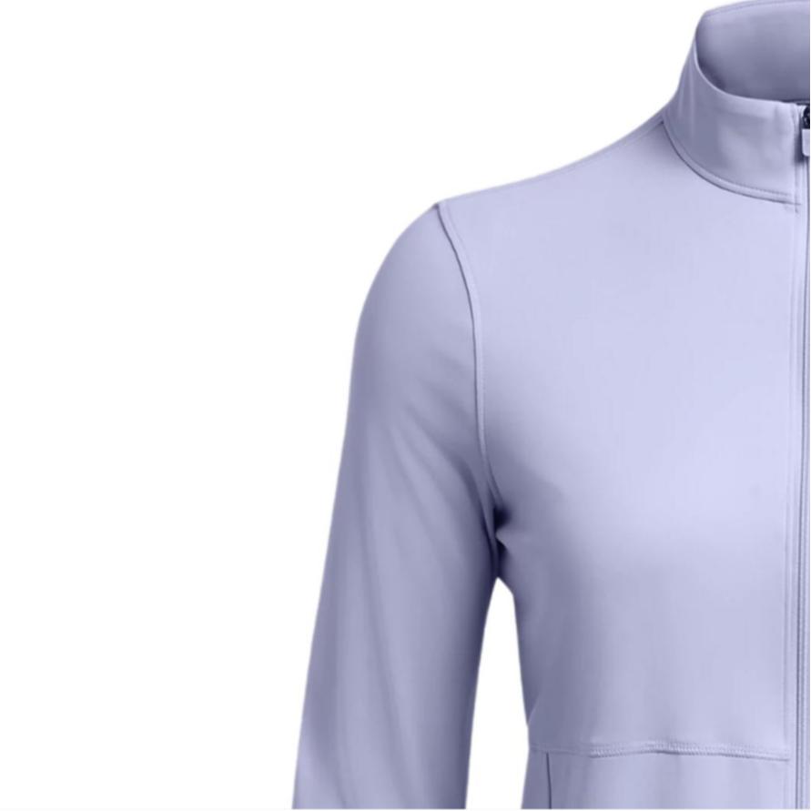 Under Armour UA Fish Pro Solid Quick-Dry Stand Collar Long Sleeve Hoodie Women hoodies Blue Purple 1385289-539