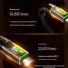 120W Dual Type-C Fast Charging Cable Compatible with Huawei, Apple, Samsung, and Honor Phones