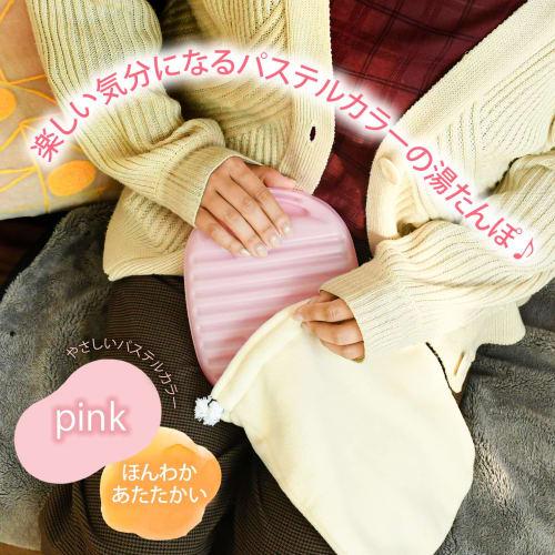 Doi Metal Chemical Mini Hot Water Bottle, Eco Nano, 780ml, Pink, 223309