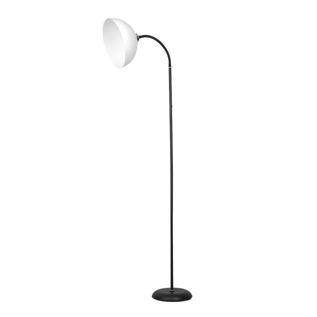 Zack Black Floor Lamp 1Xe27